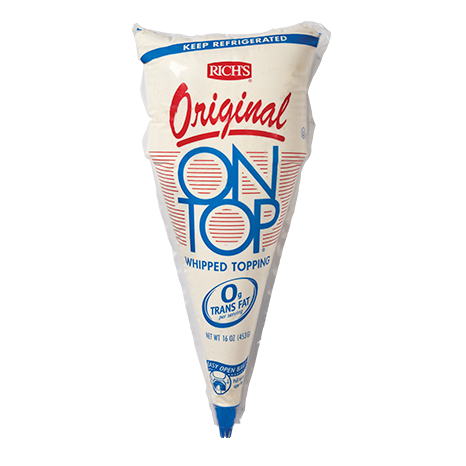 CREMA PREBATIDA ON TOP RICHS 453 G PIEZA