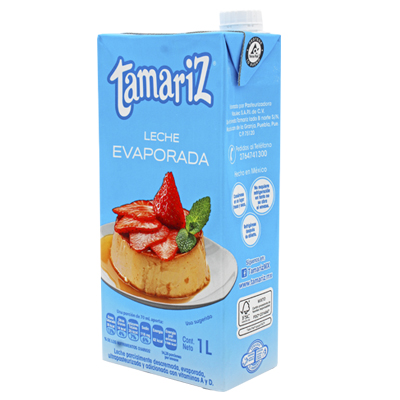 LECHE EVAPORADA NATURA TAMARIZ 1 L PIEZA