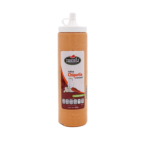 SALSA CASERA CREMOSA CHIPOTLE ZAASCHILA 425 G PIEZA