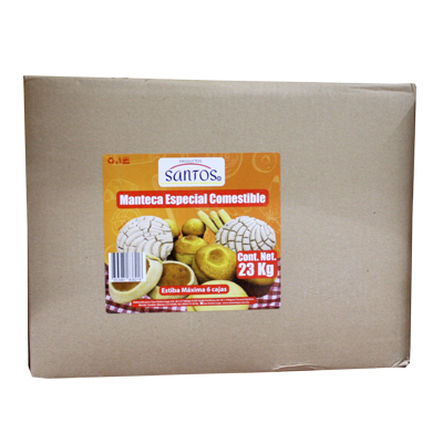 MANTECA VEGETAL SANTOS 23 K PIEZA