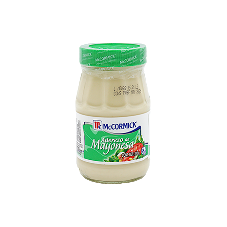 ADEREZO DE MAYONESA MCCORMICK 210 G PIEZA