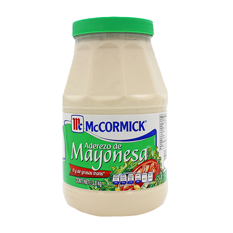 ADEREZO DE MAYONESA MCCORMICK 3.8 K PIEZA
