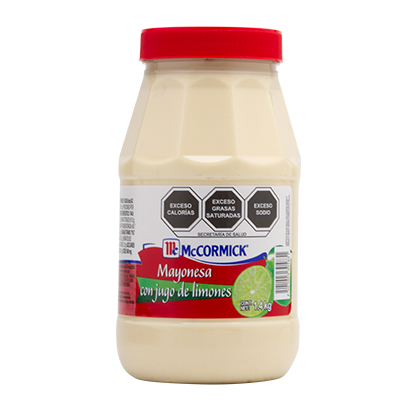 MAYONESA MCCORMICK TAPA ROJA 3.4 K PIEZA