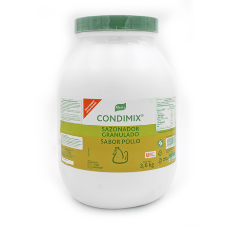 CALDO DE POLLO CONDIMIX 3.6 K PIEZA