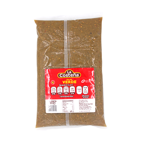 SALSA VERDE LA COSTEÑA 3 K PIEZA