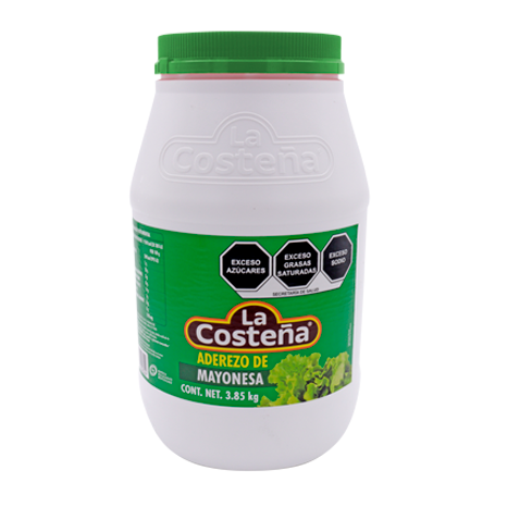 ADEREZO DE MAYONESA LA COSTEÑA 3.85 K PIEZA