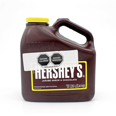 JARABE CHOCOLATE HERSHEYS 3.4 K PIEZA