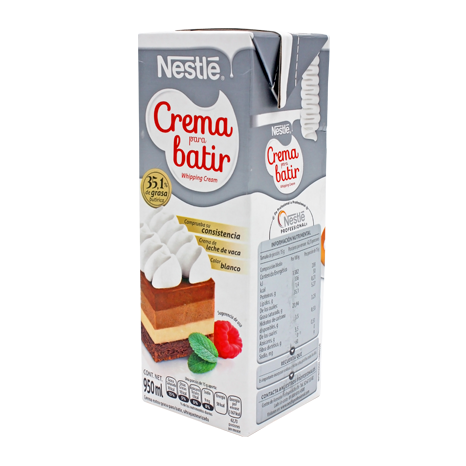 CREMA PARA BATIR NESTLE 950 ML PIEZA