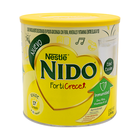 LECHE EN POLVO NIDO CLASICA LATA 2.04 K PIEZA