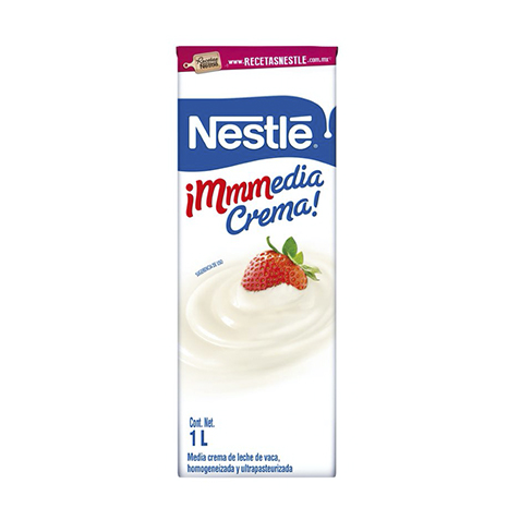 MEDIA CREMA NESTLE 1 L PIEZA