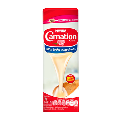 LECHE EVAPORADA CARNATION 1 K PIEZA