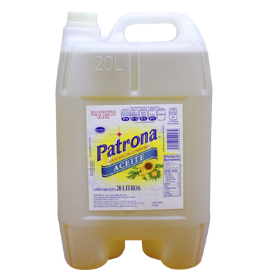 ACEITE VEGETAL PATRONA 20 L PIEZA