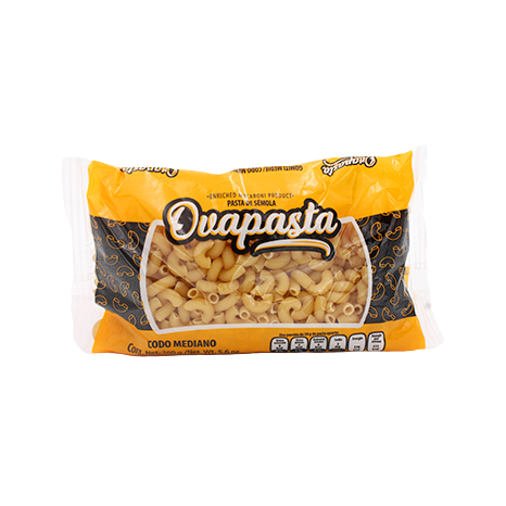 PASTA CODO MEDIANO OVAPASTA 160 G PIEZA