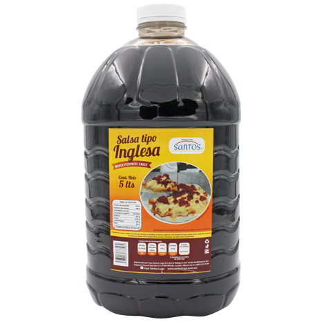SALSA INGLESA ECONOMICA SANTOS 5 L PIEZA