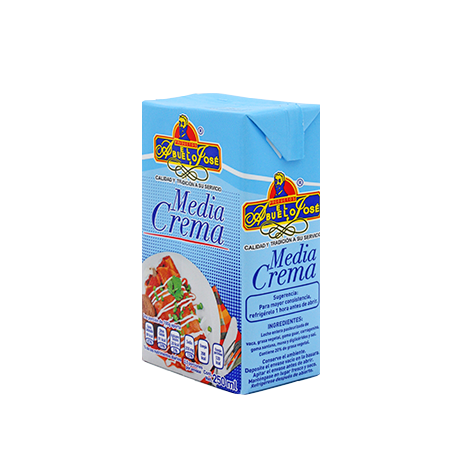 MEDIA CREMA EL ABUELO JOSE 250 ML PIEZA